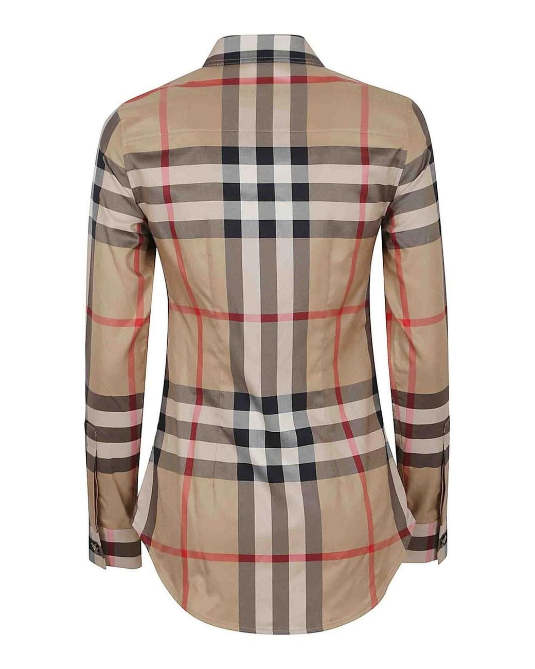 Burberry Natural Lapwing Woven Tops