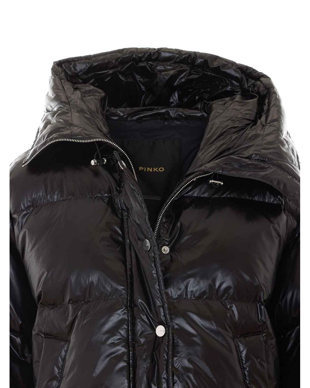 Mulberry Black Impasto Down Jacket