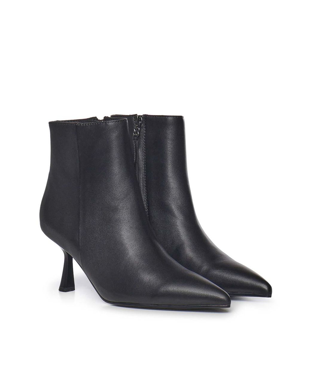 Bibi Lou Black Leather Ankle Boot
