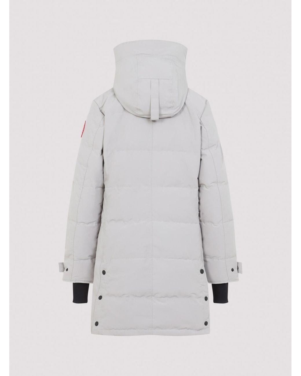 Canada Goose Gray Shelburne Logo Patch Parka