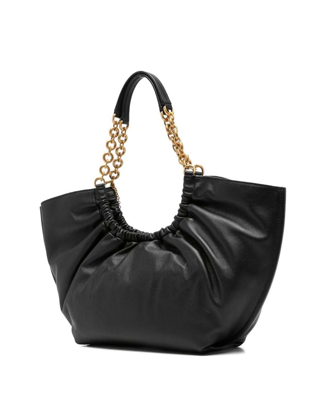Michael Kors Black Ruched Hobo Bag