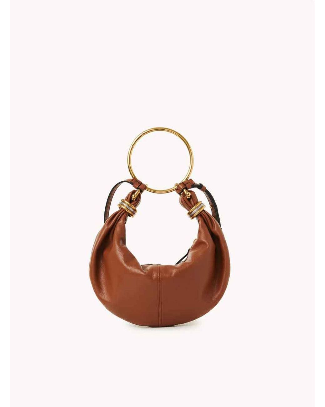 Chloé Brown Bracelet Bag
