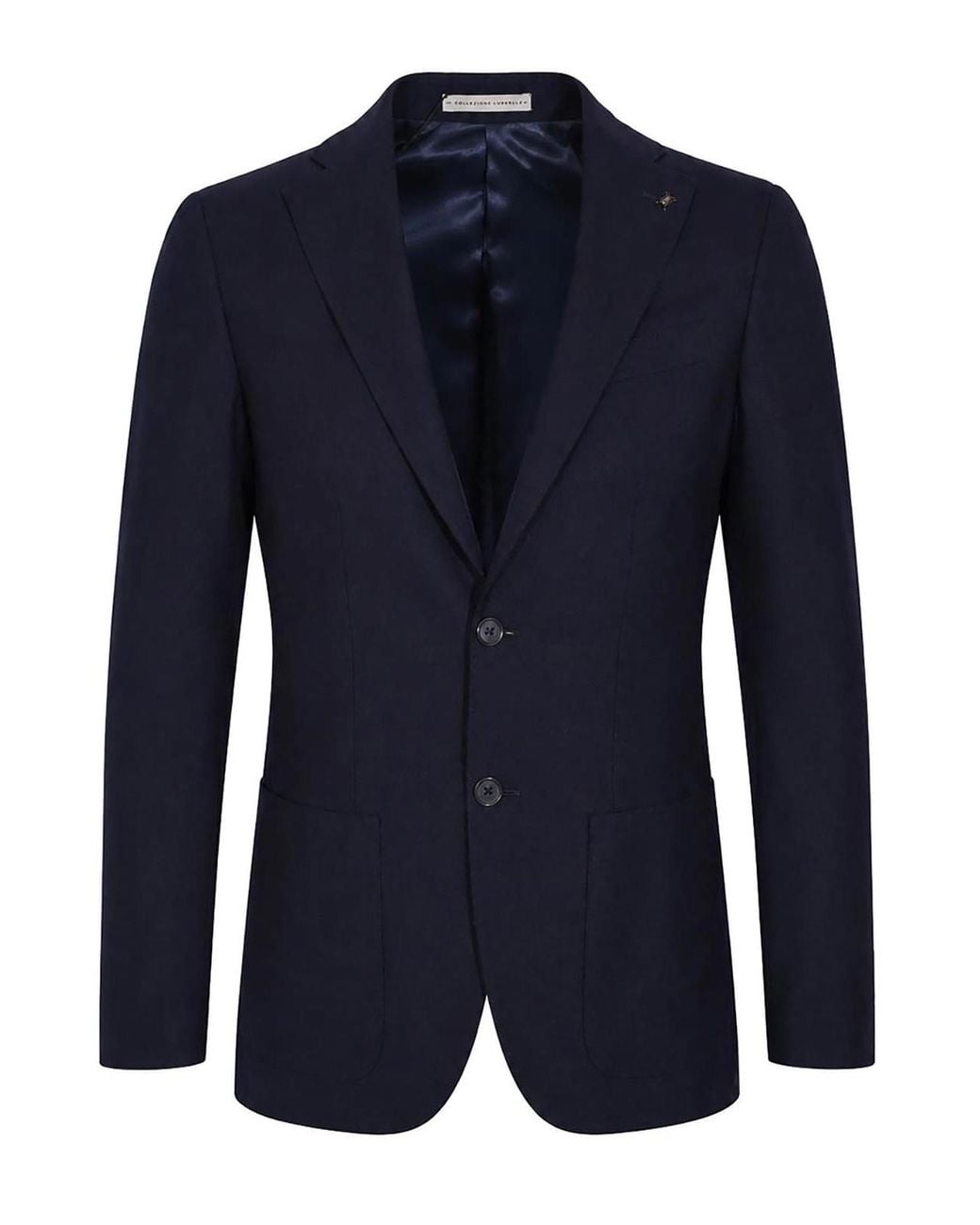 Corneliani Blue Single-Breasted Jacket for men