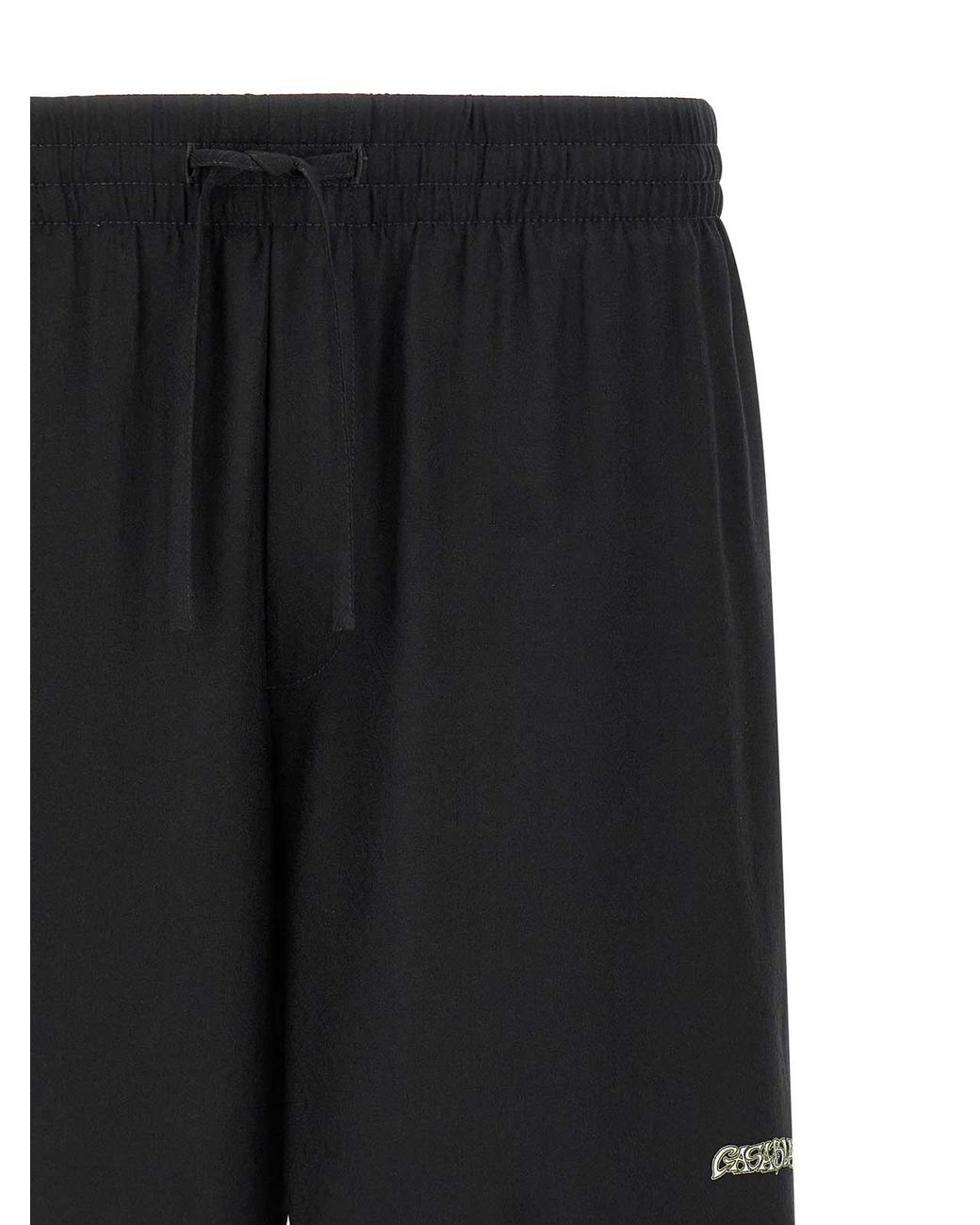 Casablanca Black Bermuda Shorts for men
