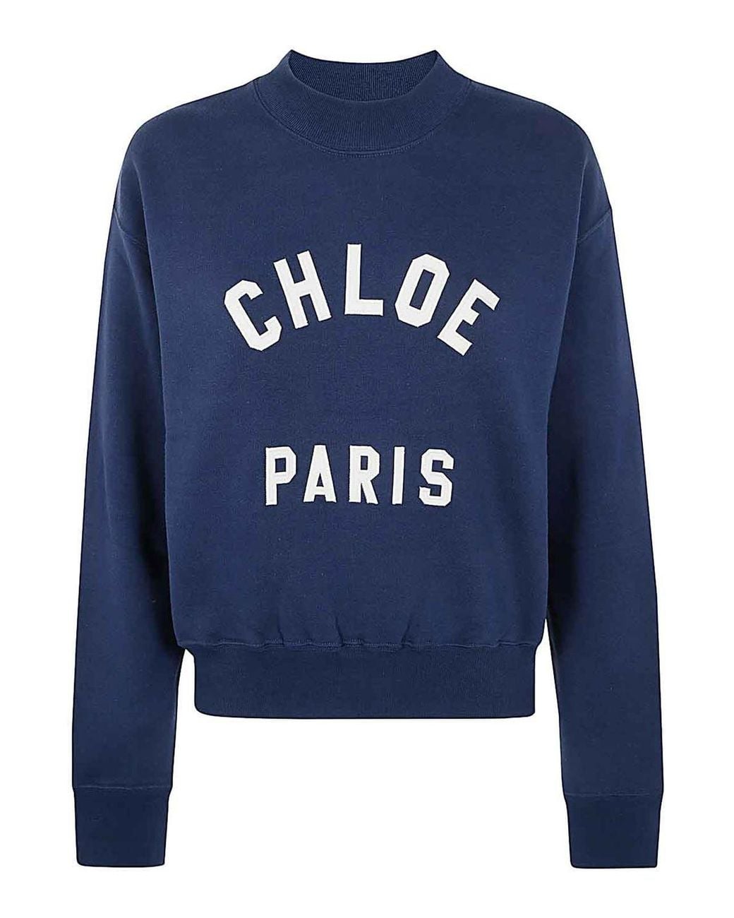 Chloé Blue Paris Cotton Pullover