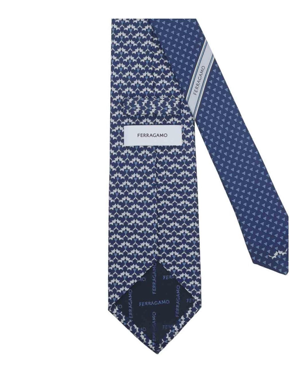 Ferragamo Blue Tie for men