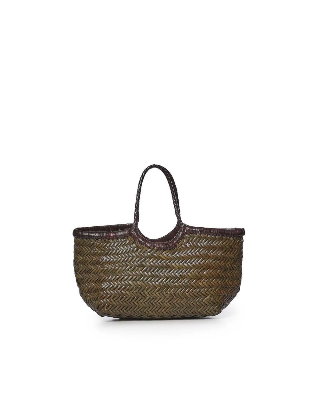 Dragon Diffusion Brown Small Nantucket Leather Bag