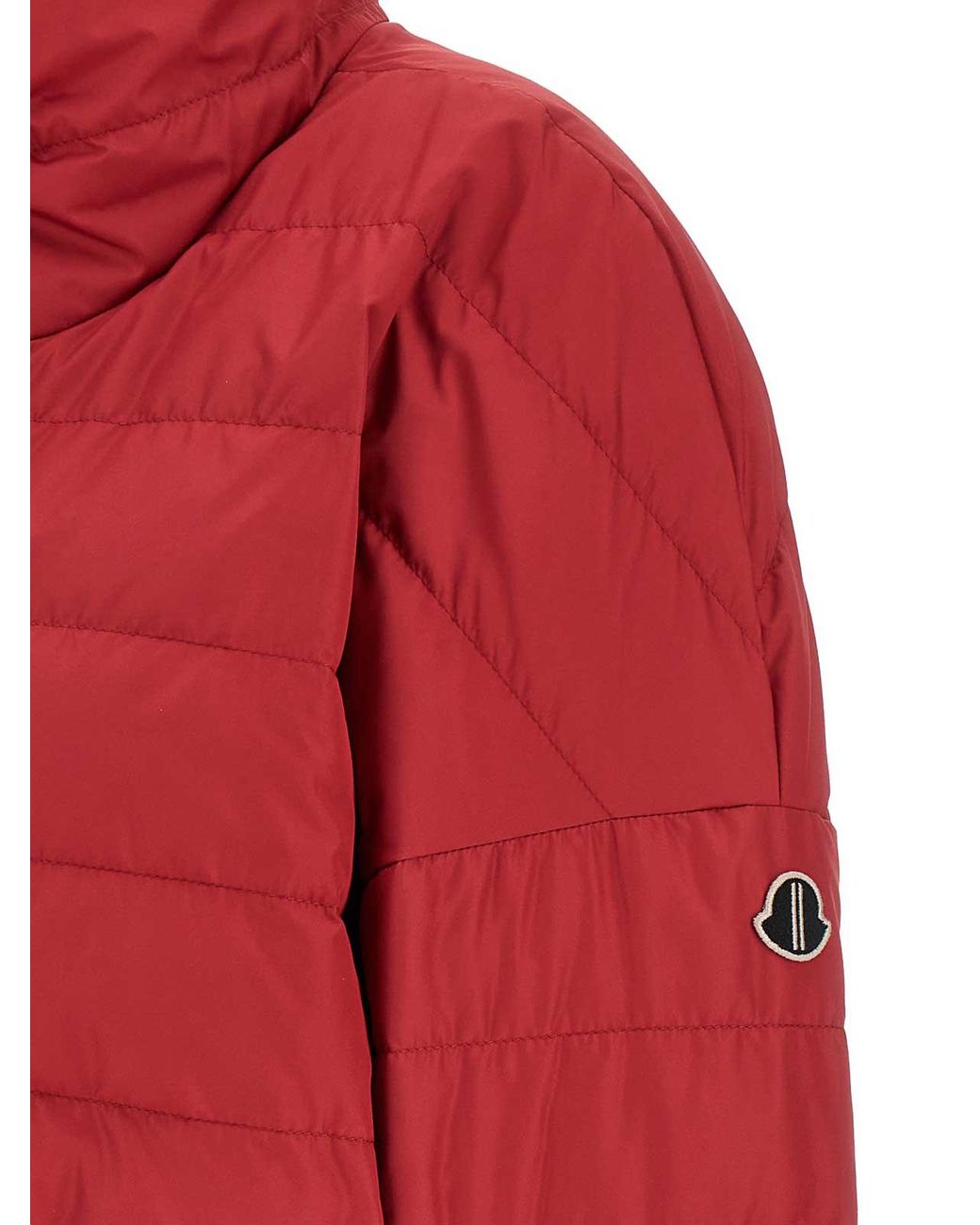 Rick Owens Red Moncler + Down Jacket