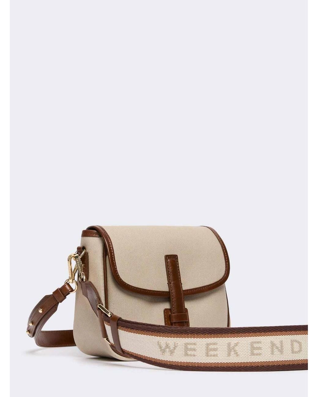 Weekend by Maxmara Natural Gap Stone Bag