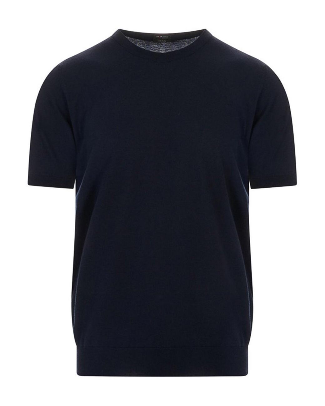 Kiton Blue Crewneck Sweater for men