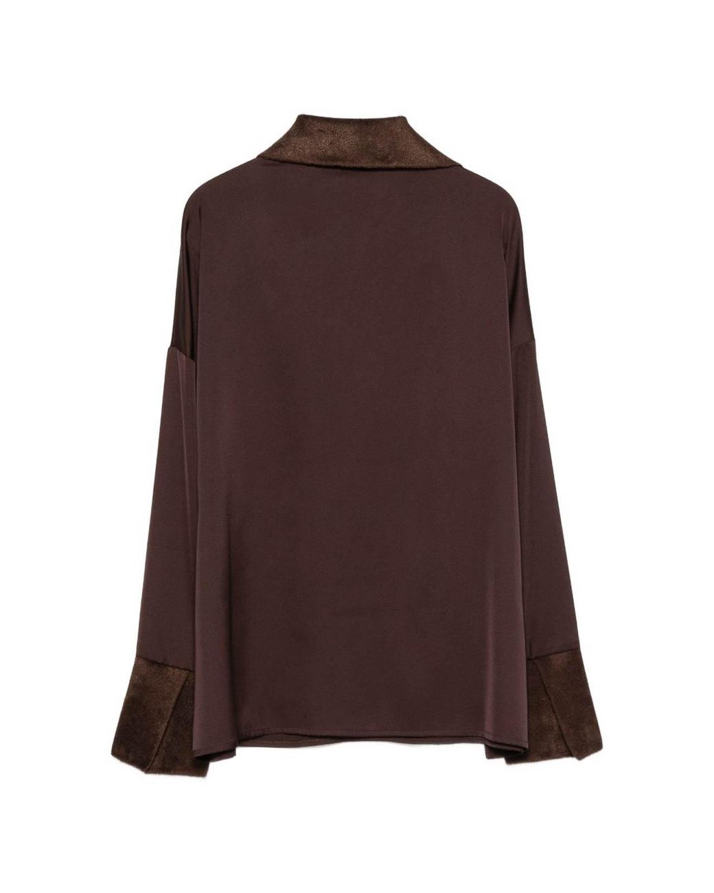 D. EXTERIOR Brown Shirt
