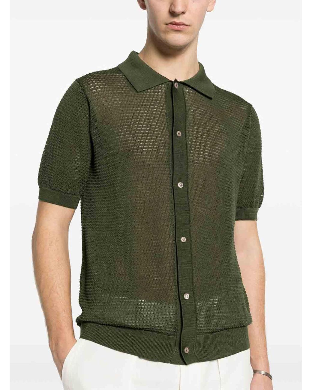 Tagliatore Green Shirt for men