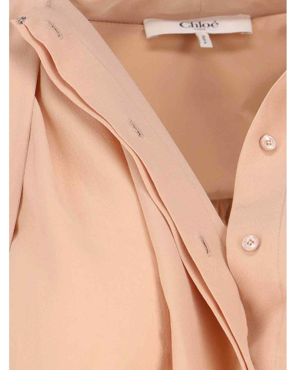 Chloé Natural Silk Blouse