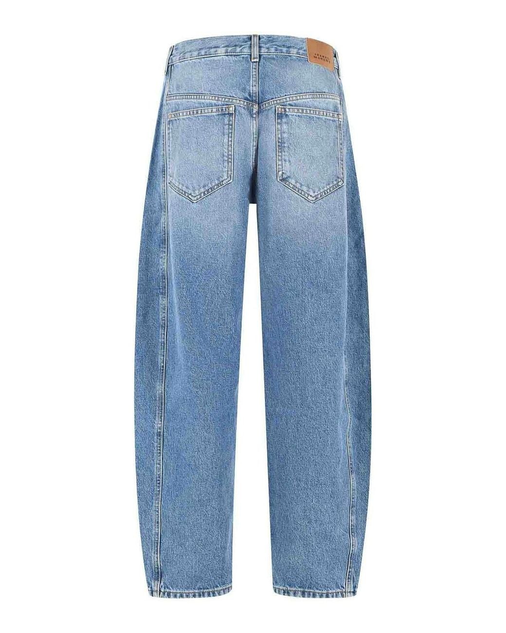 Isabel Marant Blue Oriane Denim Jeans