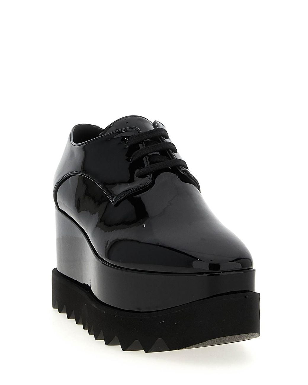 Stella McCartney Black Stellabration Capsule 'Monocrome Elyse' Wedges