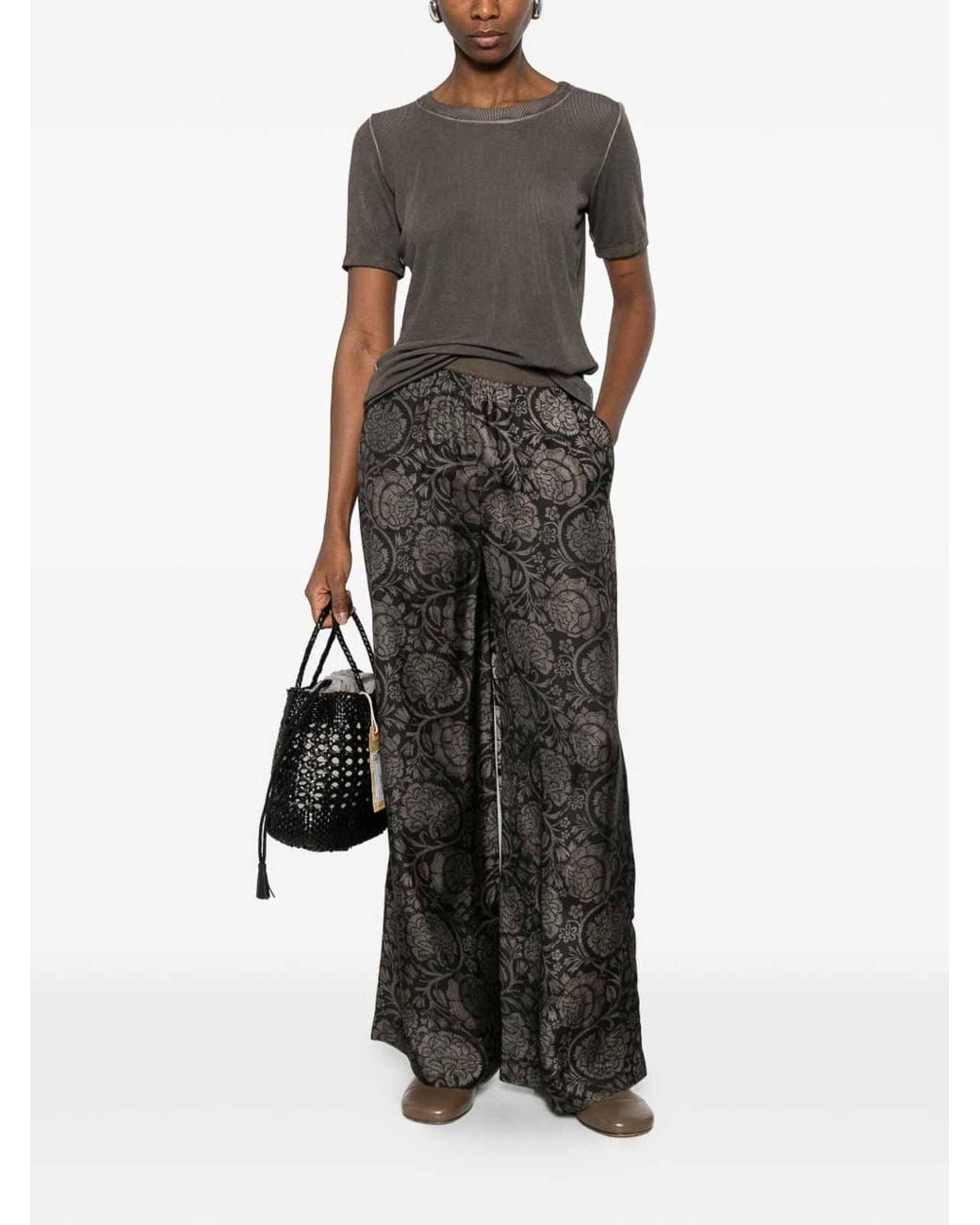 Uma Wang Gray Tir T-Shirt