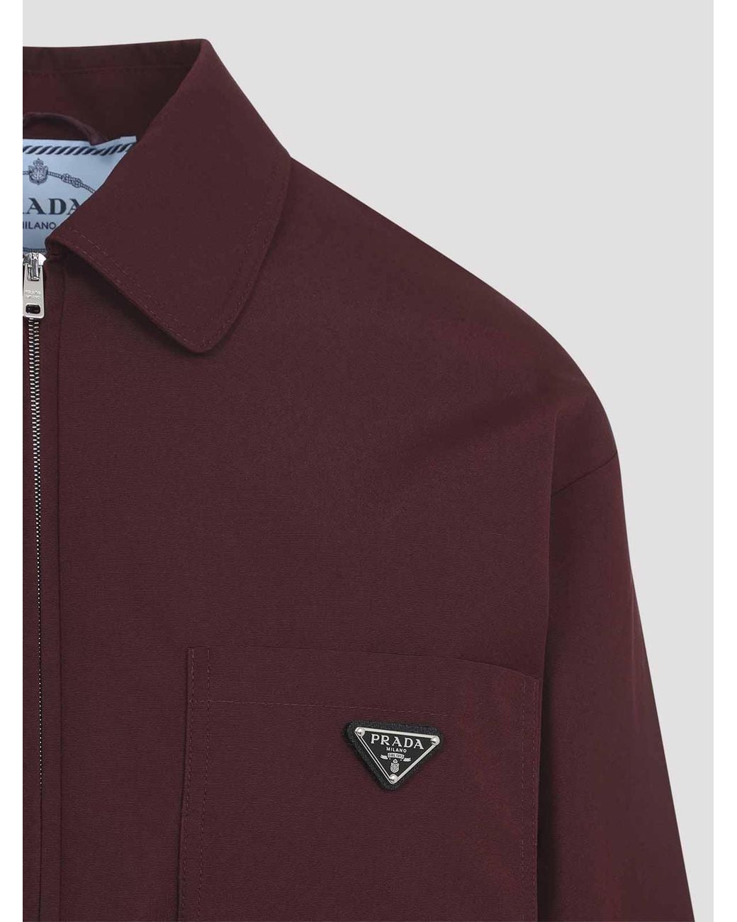 Prada Purple Polyester Jacket