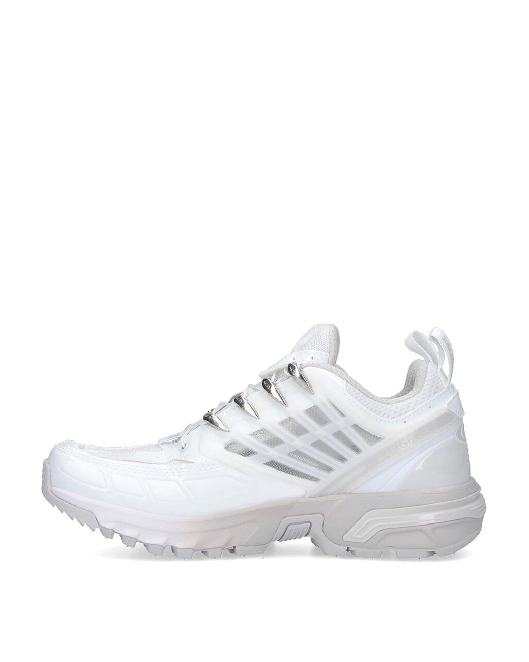 MM6 by Maison Margiela White Mm6 X Salomon Sneakers