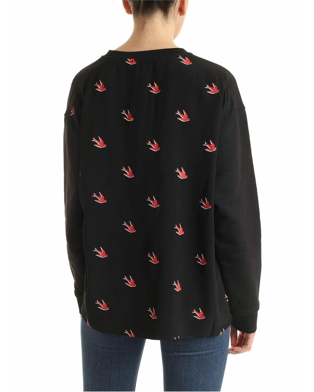 McQ Luxury Swallow Sweatshirt in Black Lyst UK