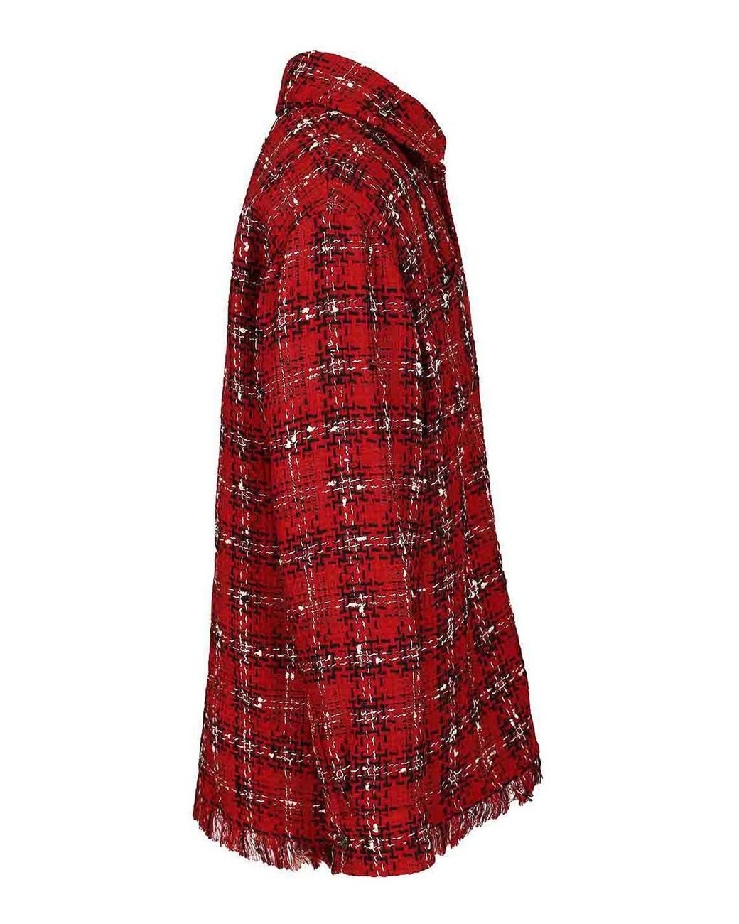 AMI Red Flannel Jacket for men