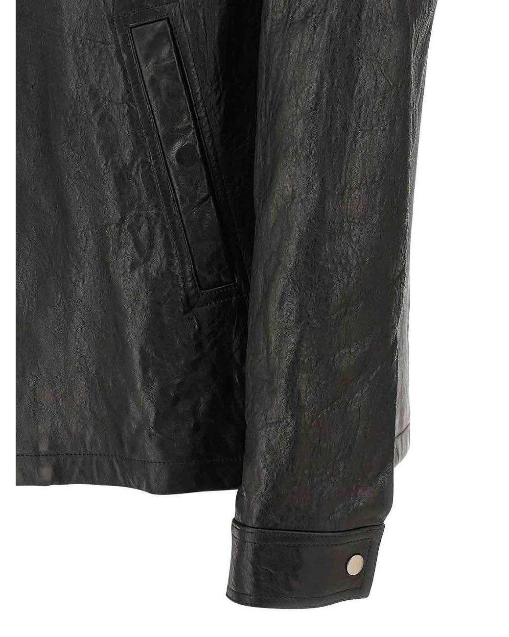 Rick Owens Black Brad Jacket for men