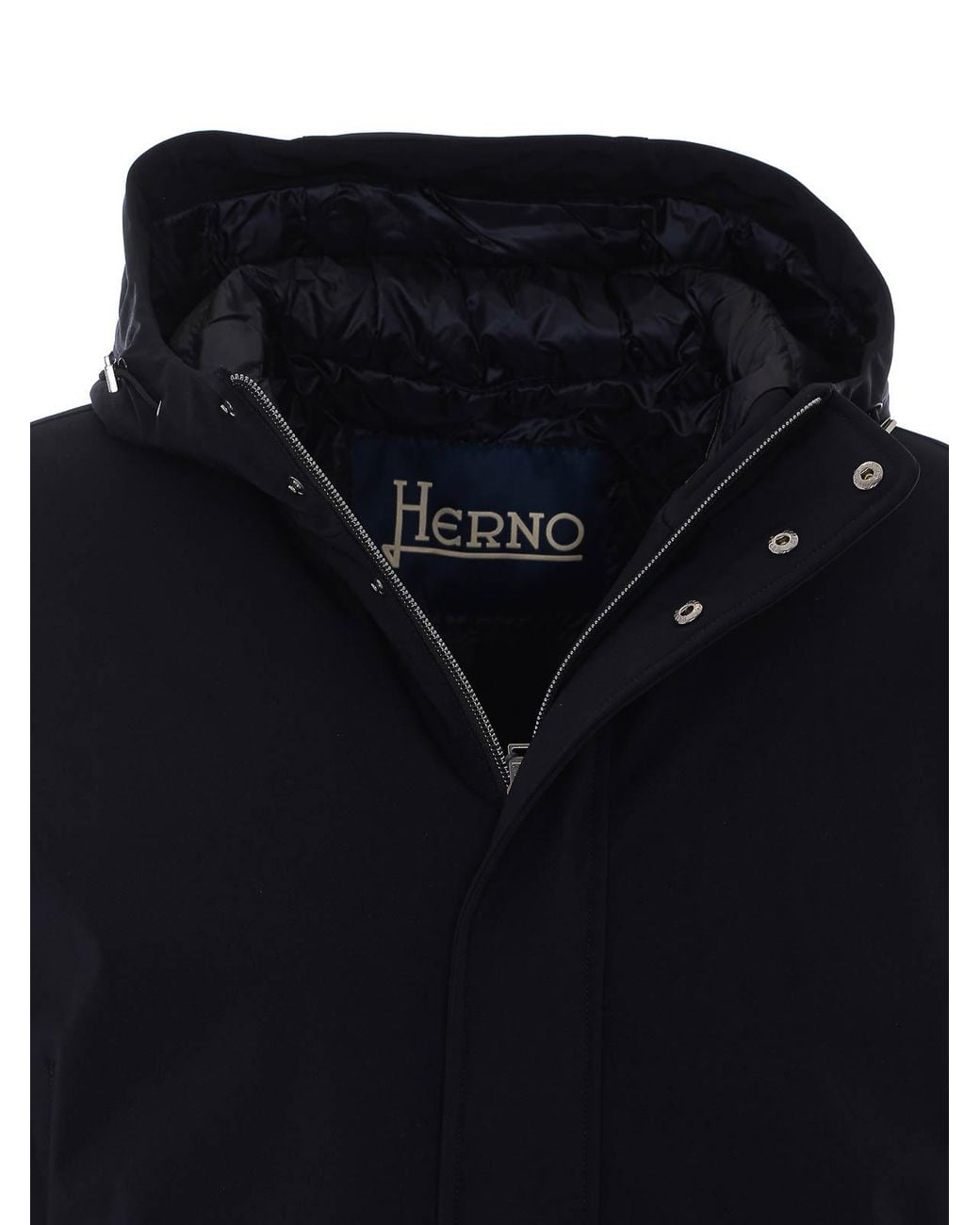 Herno Blue Down Jacket for men