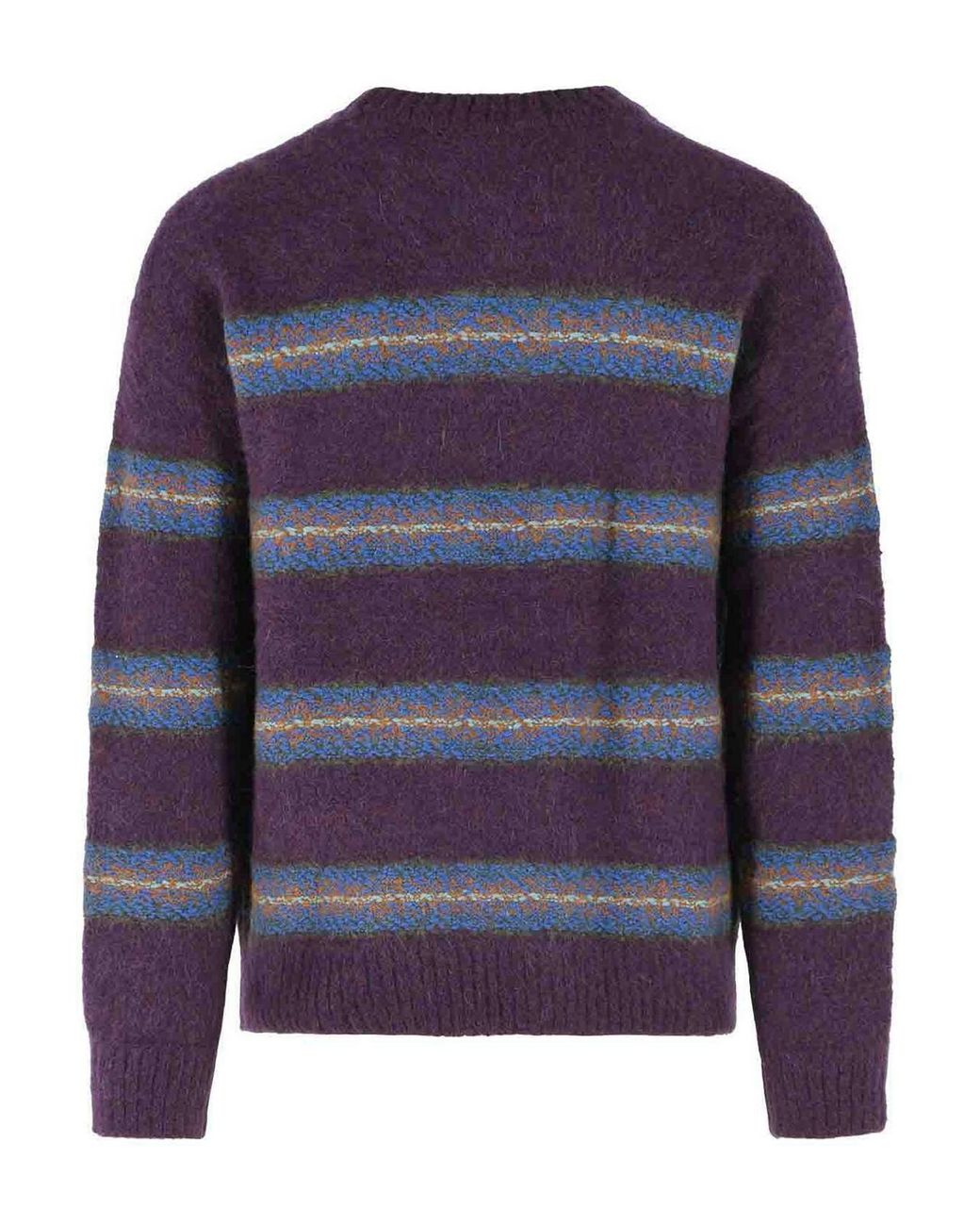 Pull Col Rond Dries Van Noten pour homme en coloris Blue