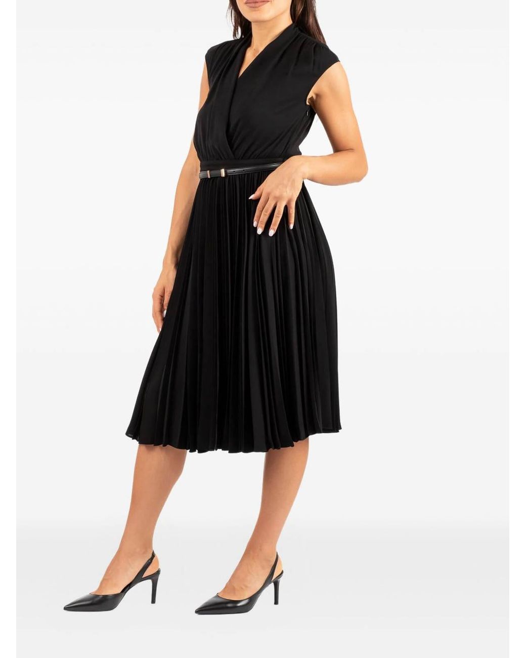 Max Mara Black Albino