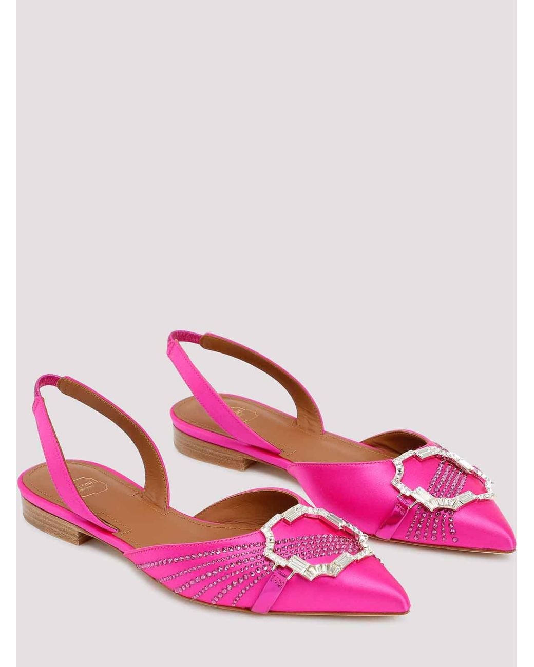 Malone Souliers Pink Misha Flats