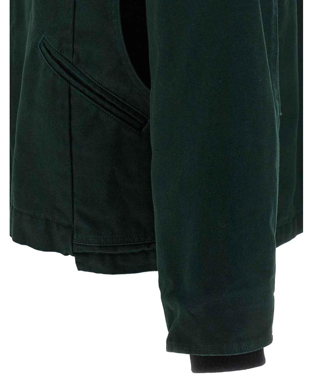 Sacai Green X Carhartt Wip Capsule Jacket for men