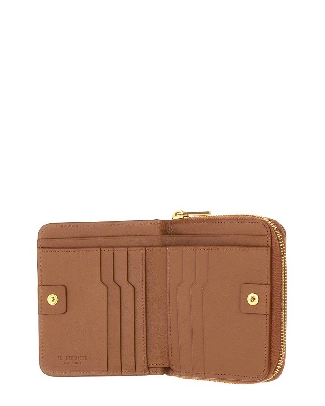 Il Bisonte Brown Leather Wallet