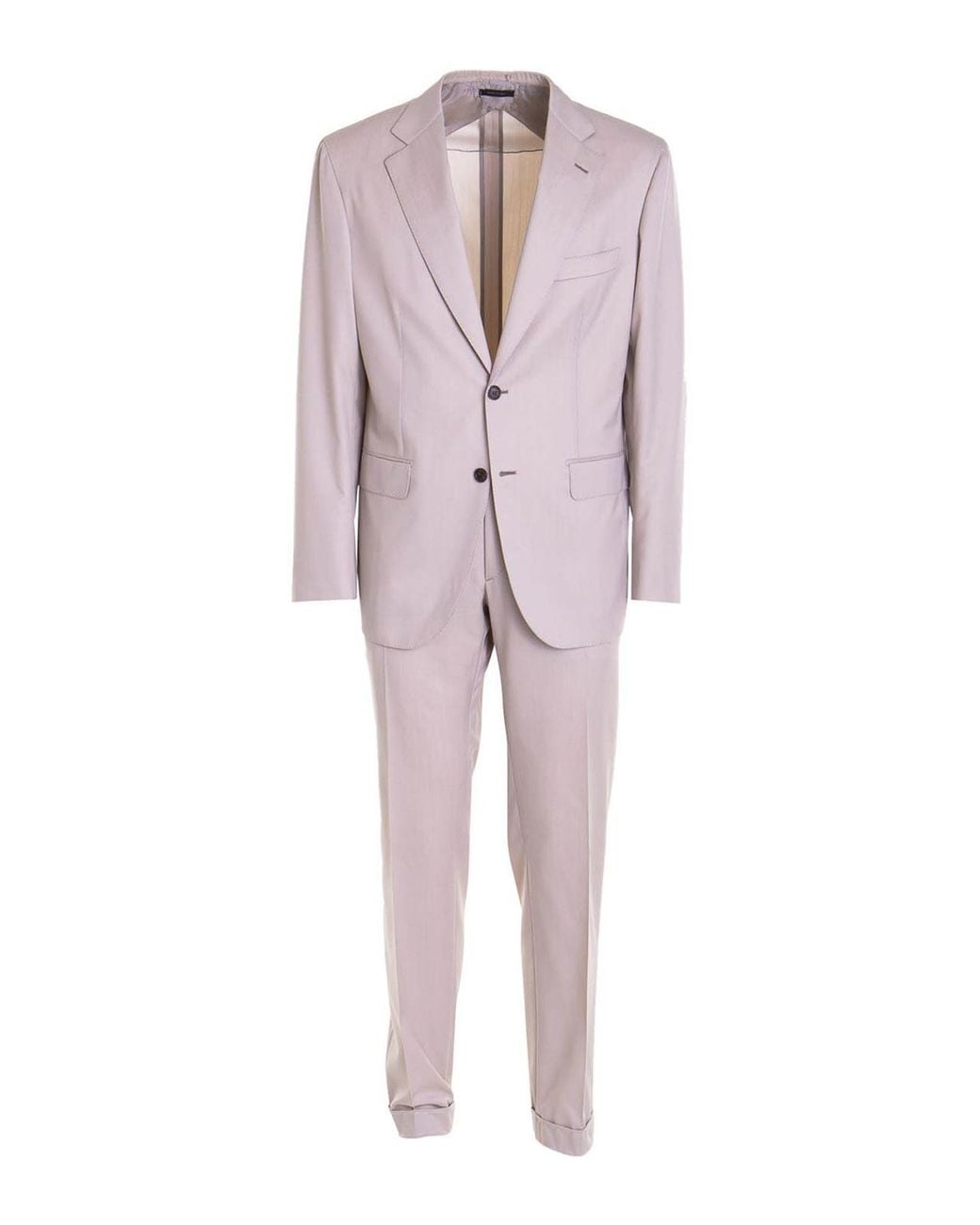 Brioni Pink Notched Lapels Suit for men