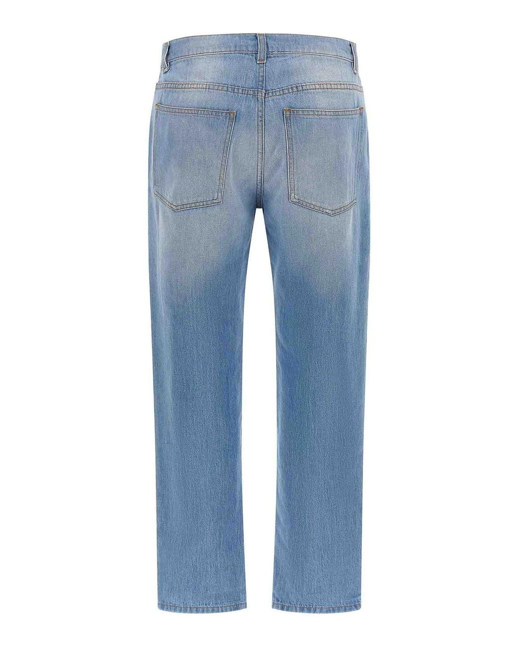 Moschino Blue Straight Leg Jeans