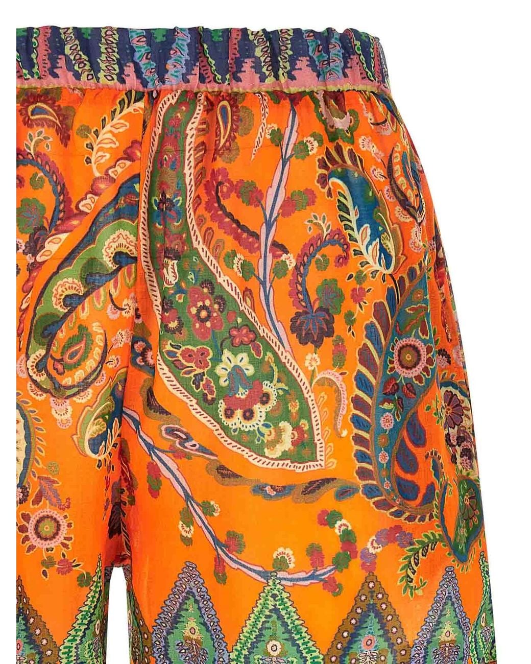 Shorts Etro de color Orange