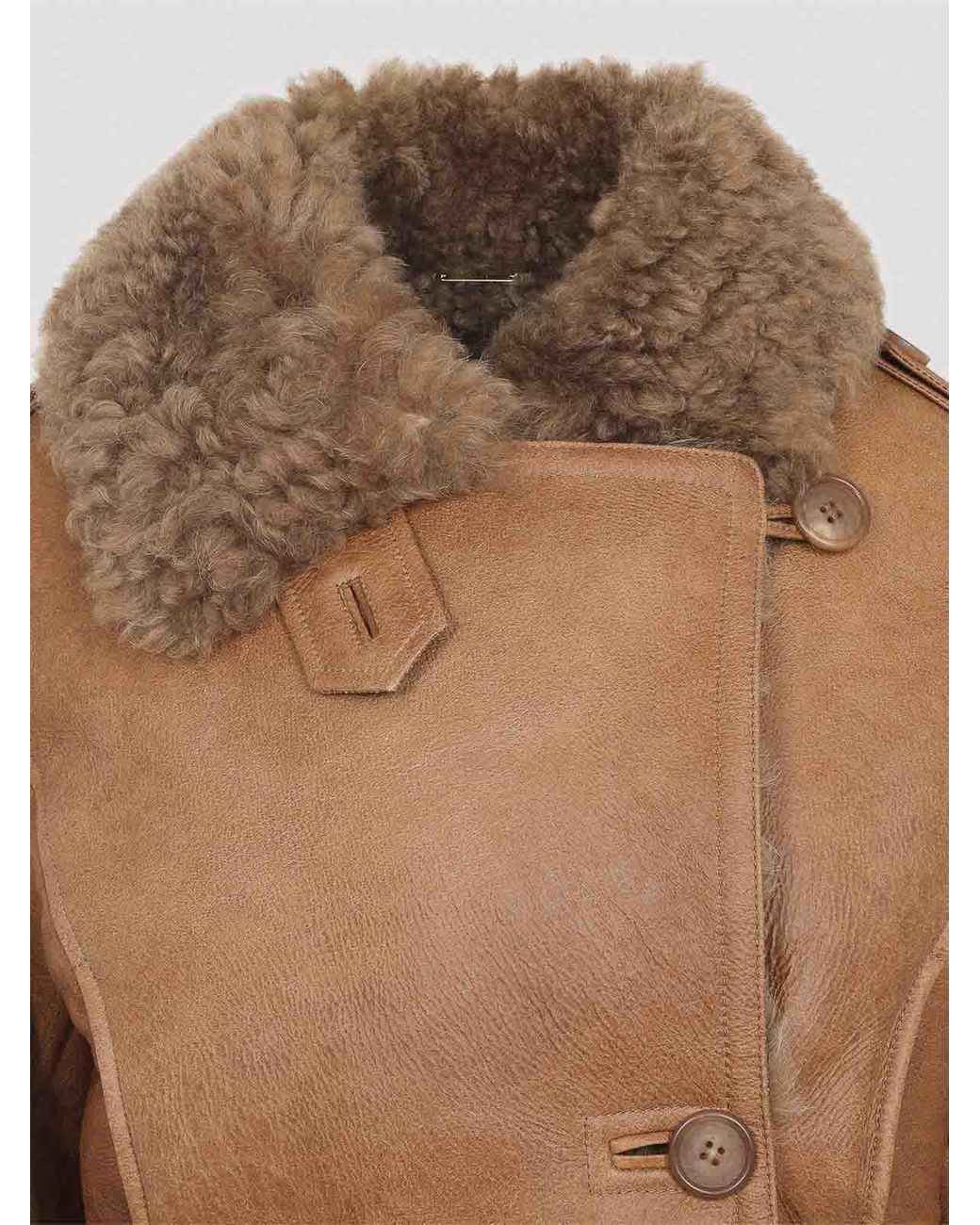 Chloé Brown Leather Jacket