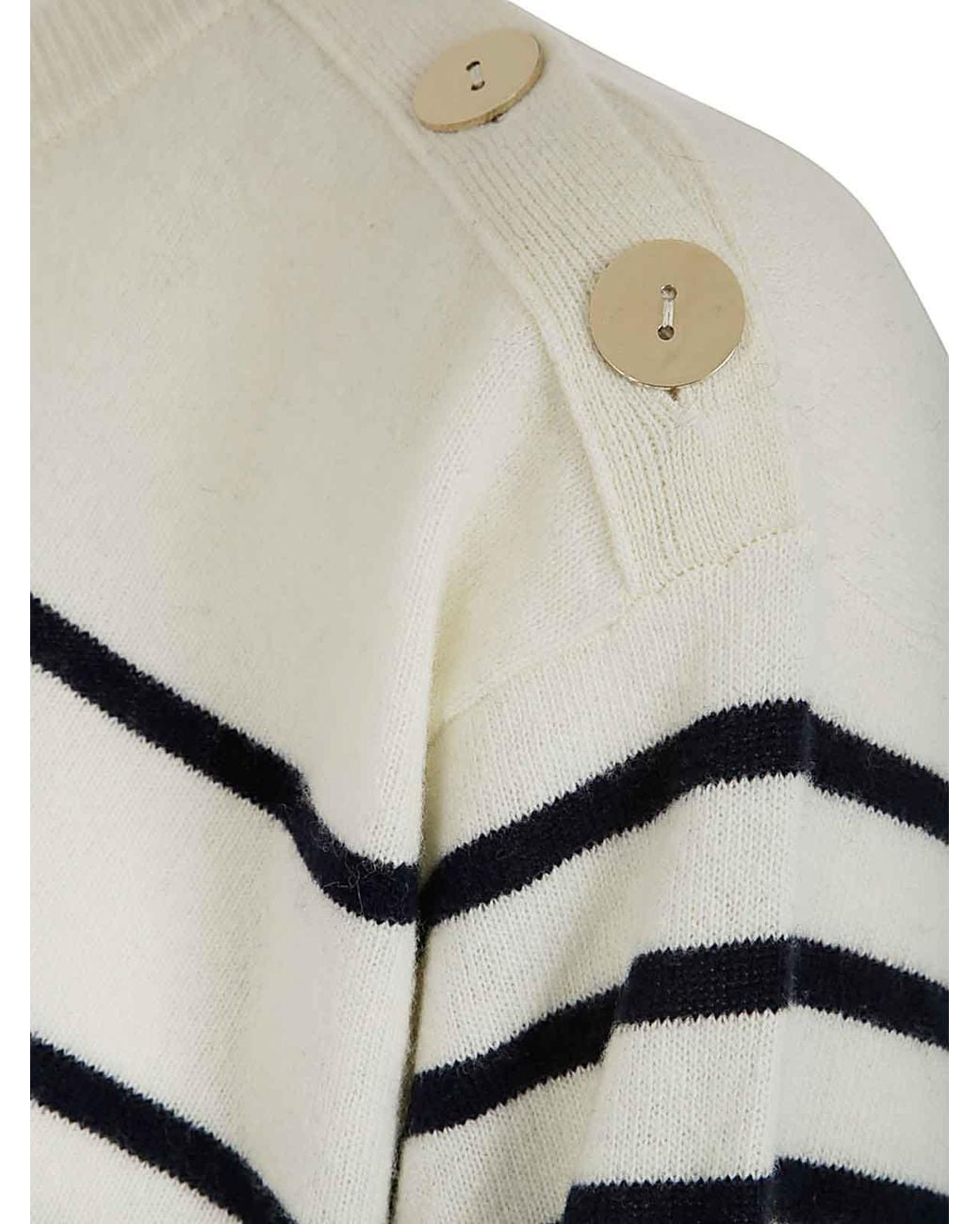 Pull Col Rond Blumarine en coloris Gray
