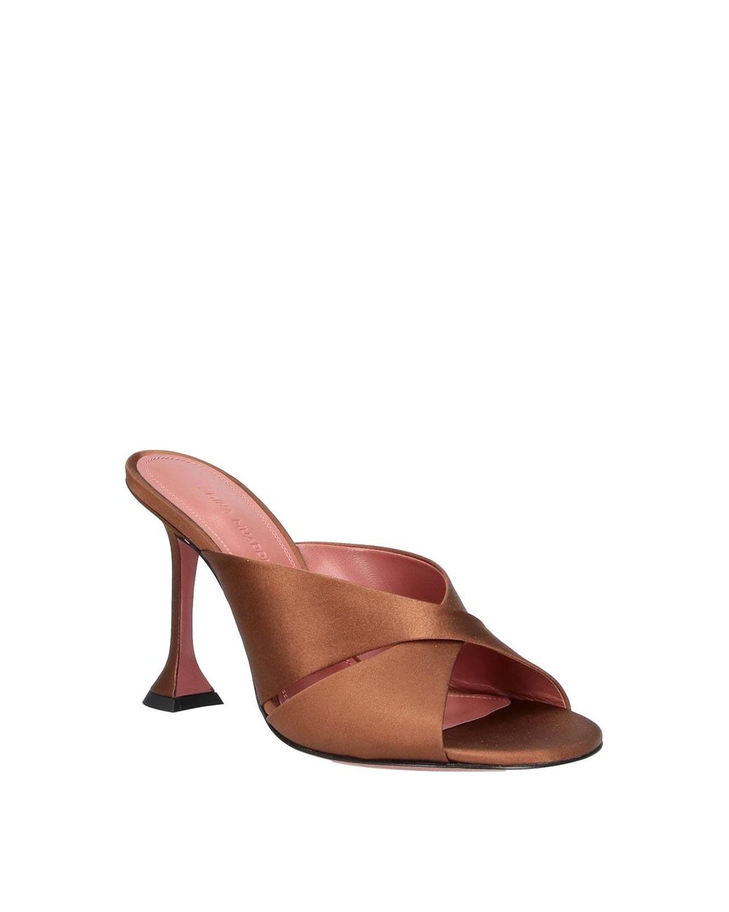 AMINA MUADDI Brown Mules Remains