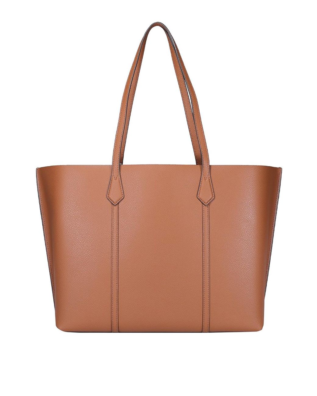 Tory Burch Brown Grainy Tote
