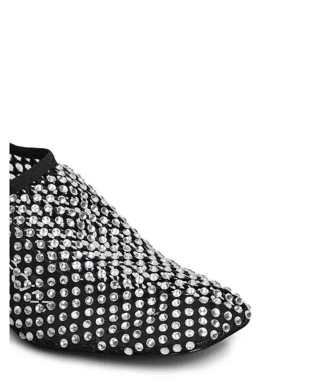 Strategia Black Connie Ballet Shoes T5 With Swarovsky