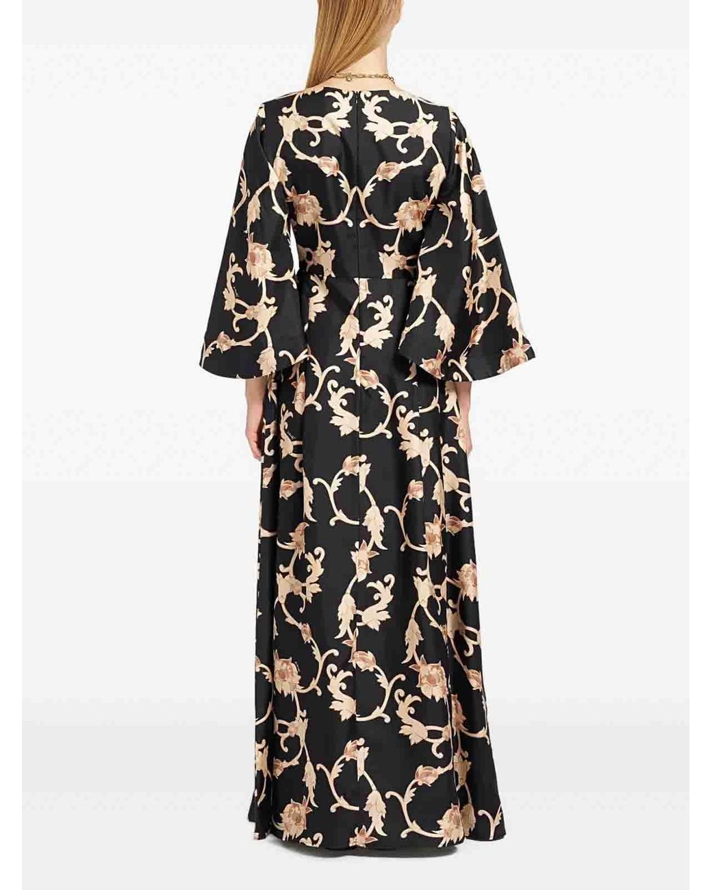LaDoubleJ Black Dress Belle Kaftan