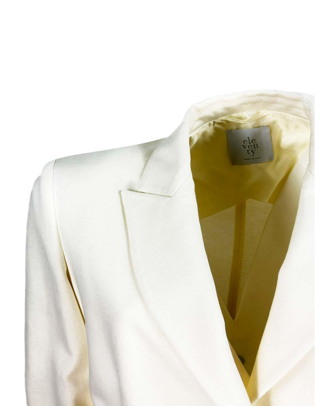 Eleventy White Jackets 54Co 40Vi 6Pa