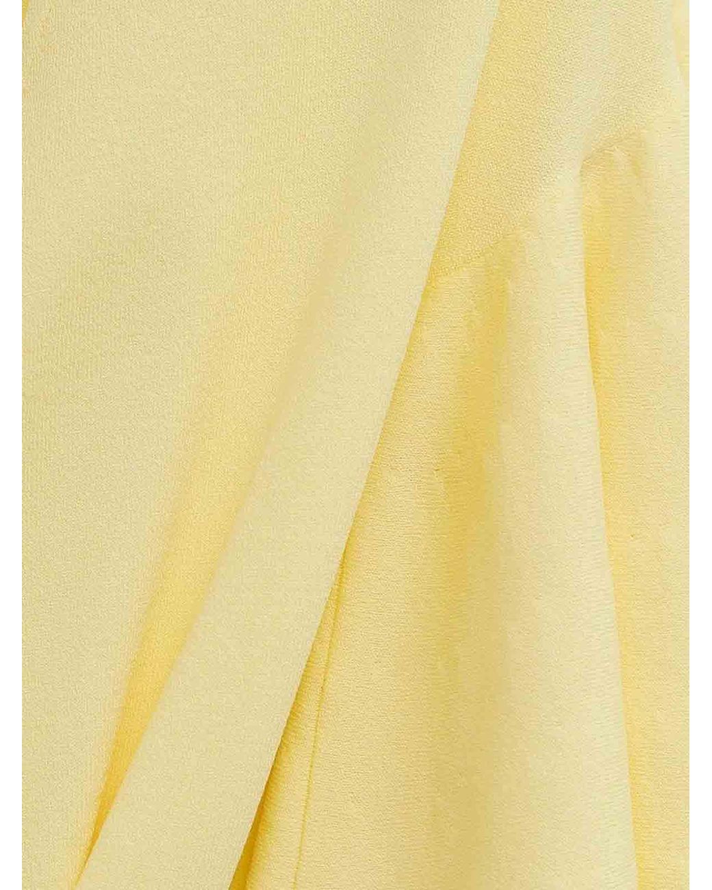 Jacquemus Yellow Rundhalspullover