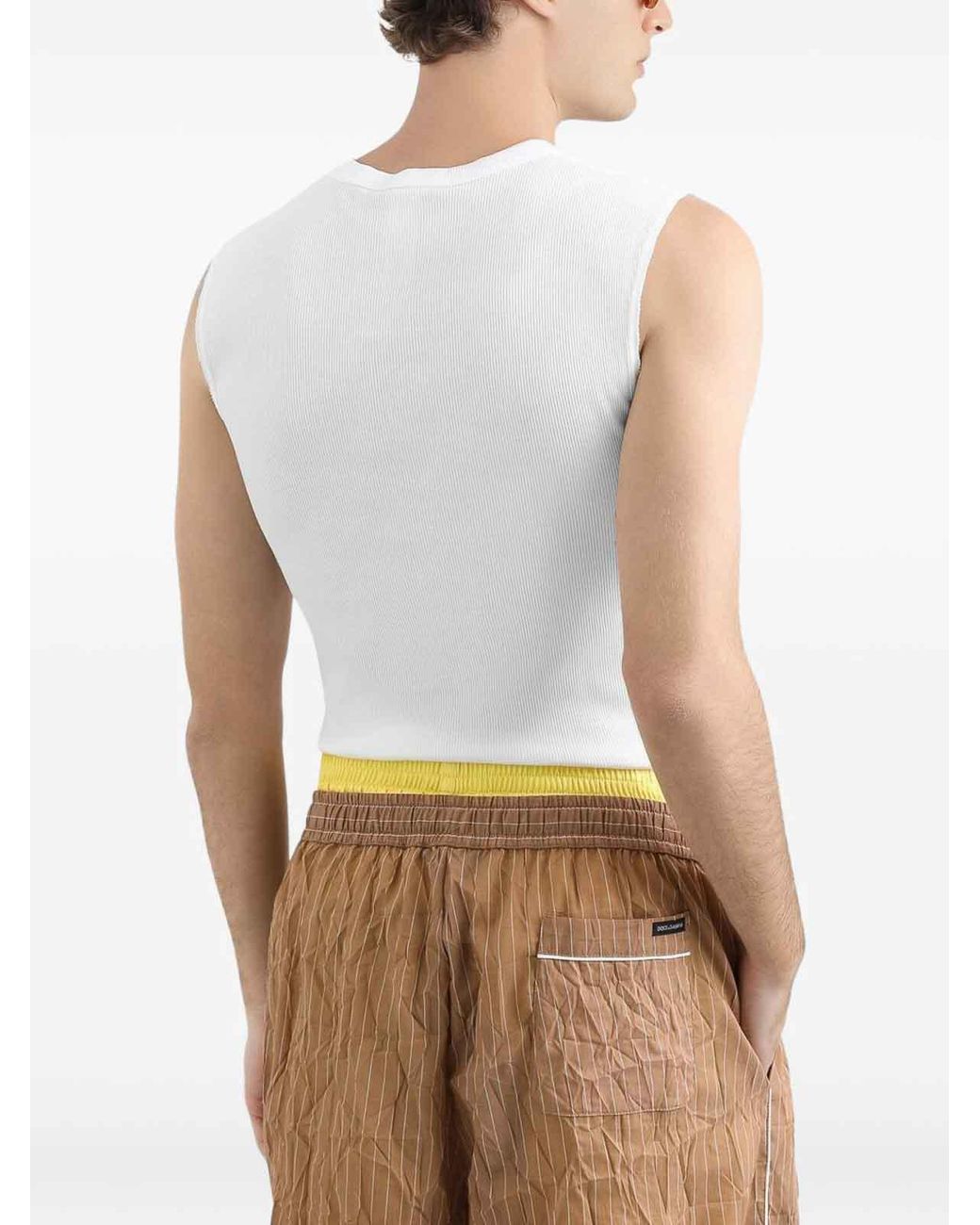 Top Dolce & Gabbana de hombre de color White