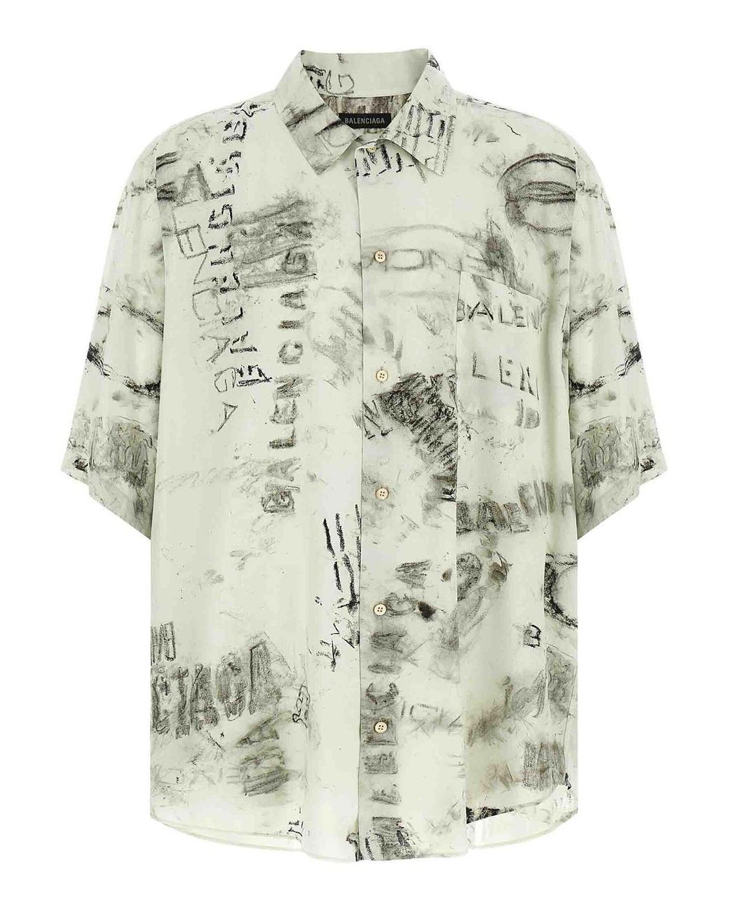 Balenciaga White 'Minimal' Shirt for men