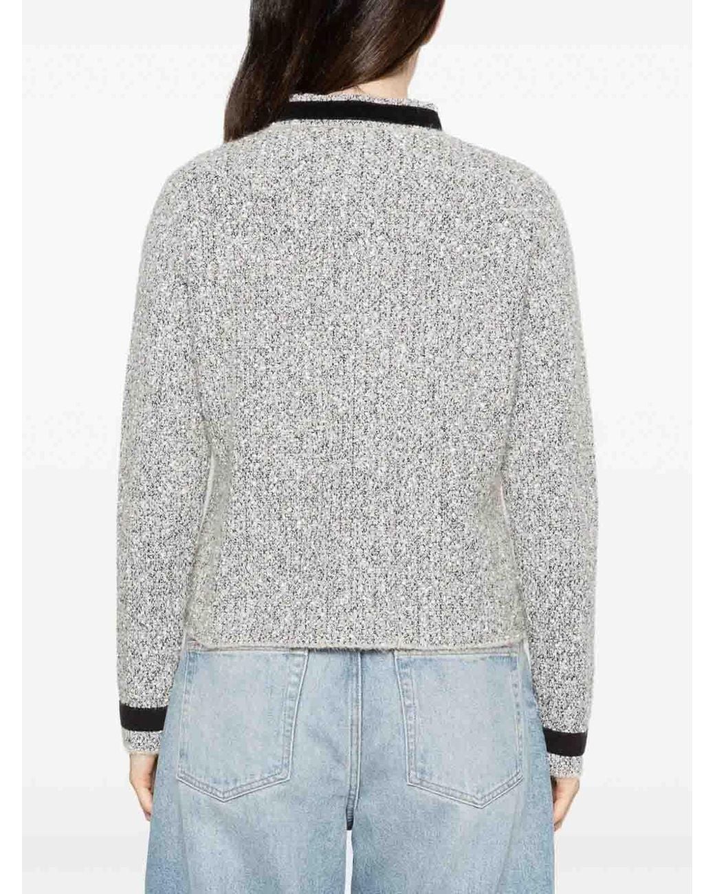 NEERA 20.52 Gray Jacket Bouclet