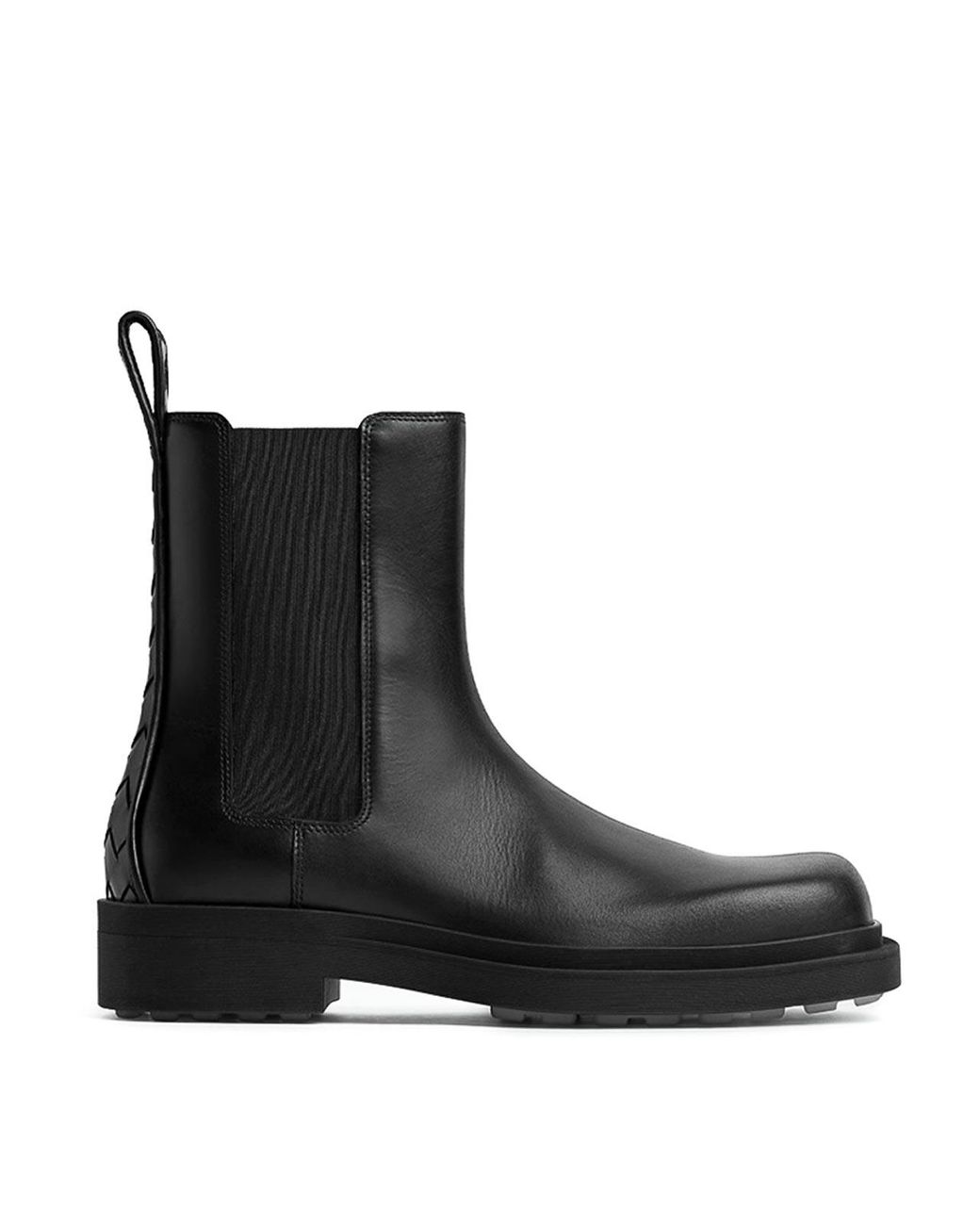 Bottega Veneta Black Chelsea Boots
