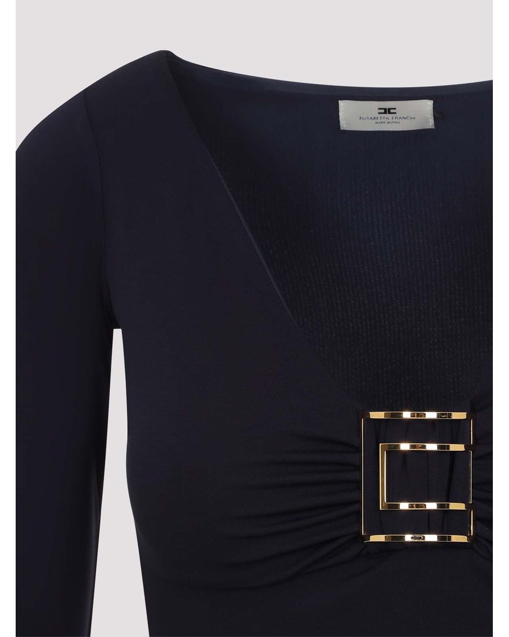 Elisabetta Franchi Blue Top