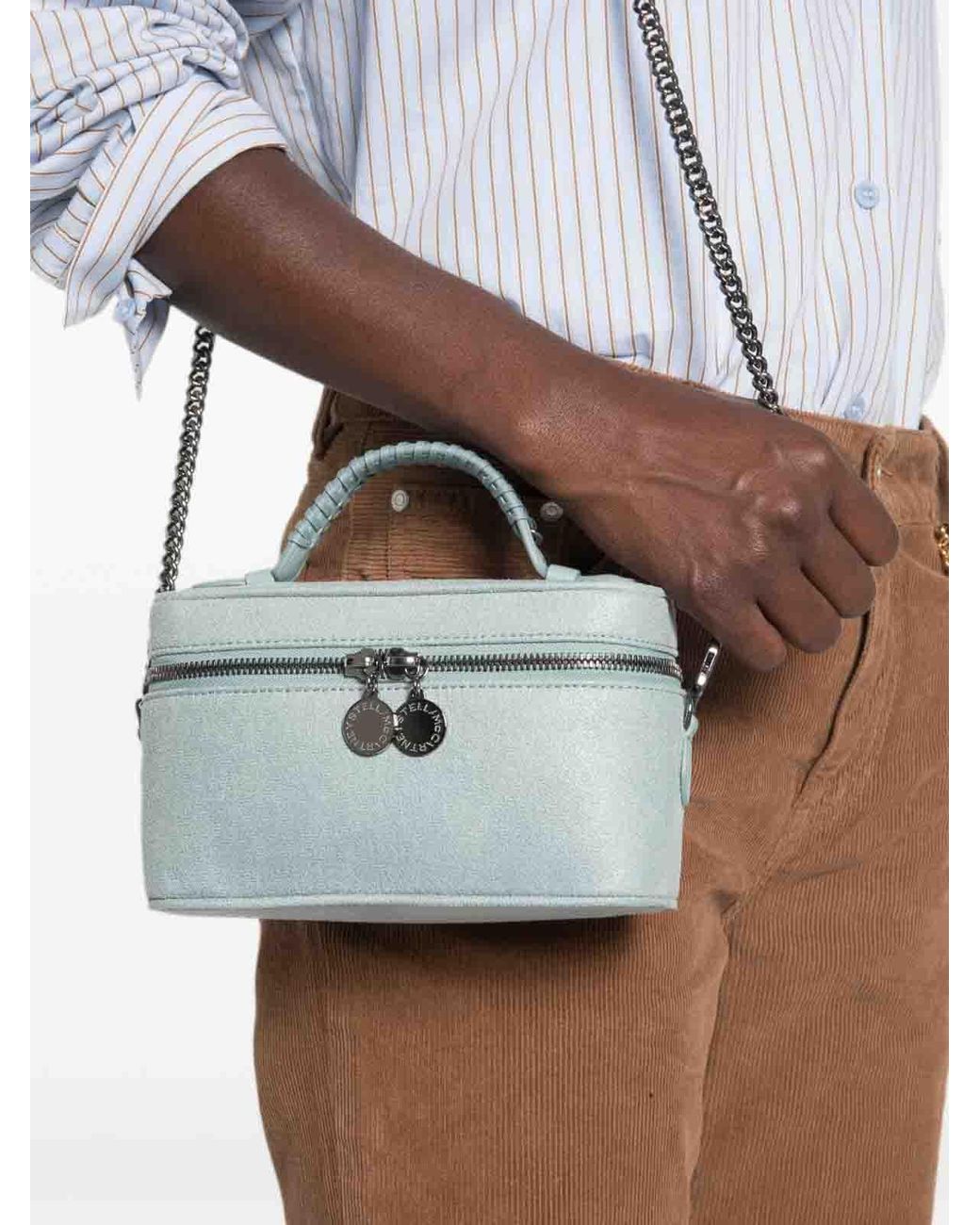 Stella McCartney Blue Falabella Vanity Case