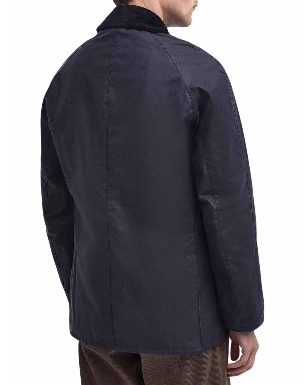 Barbour Blue Ashby Wax Jacket for men
