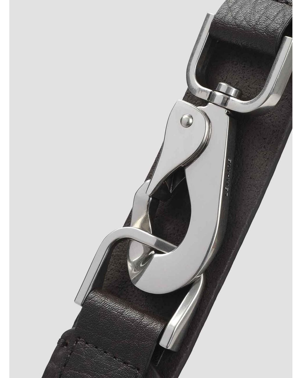 Lemaire Black Quiver Clip Shoulder Bag
